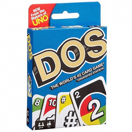 Карточная игра Dos из серии Uno® 